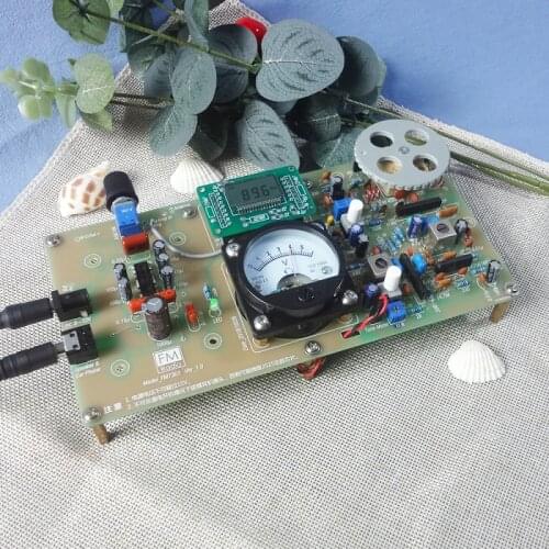 FM Stereo Integrated Radio Circuit Board Assembly Kit Electronic DIY Discrete Parts High Sensitivity