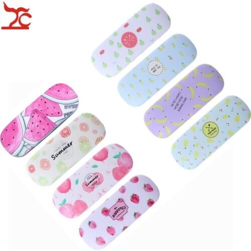 Candy Color Glasses Box Portable Fruit Sunglasses Eye Glasses Hard Case Eyewear Storage Handcarry Protection Box Pouch 8 Colors