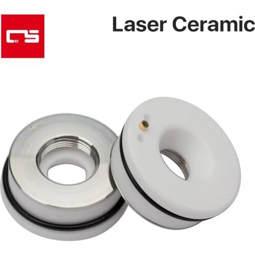 Ceramic Holder Laser Nozzle Head Cutting Machine Accessories Part Fiber Laser Ceramic Head Dia 28mm