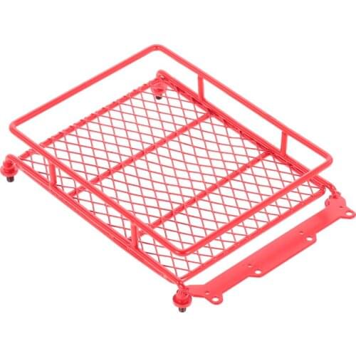 RC 1/10 Metal Roof Rack Luggage Carrier for Axial SCX10 D90, Traxxas -4, CC01 Accessories