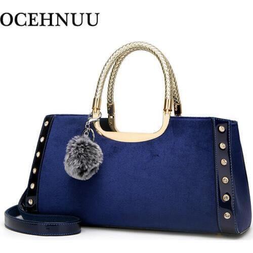 Женские меховые сумки OCEHNUU China At AliExpress