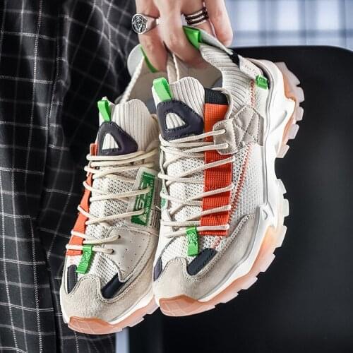 Fish Scale Reflective Trend Male Shoes Casual Sports Mesh Running Shoes Men Casual Shoes Tenis Masculino Adulto Sapato Masculino