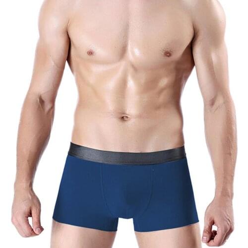 Boxers Men Mens Underwears Plus Size Sexy Fashion Men Seamless Breathable Boxers Panties Shorts Underwear men clothing 2021