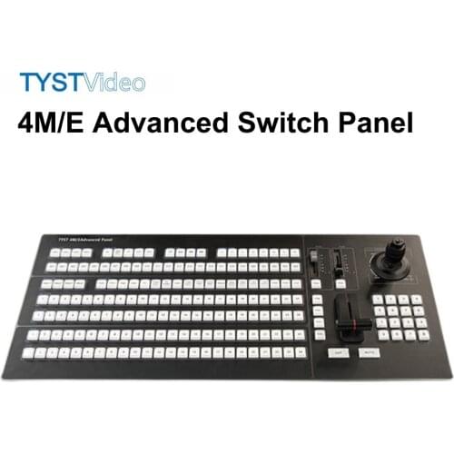 TYST 4M/E Advanced Switch Panel Keyboard VMIX Control Panel 4ME Real Time Live Slow Motion Playback Systems Broadcast Panel