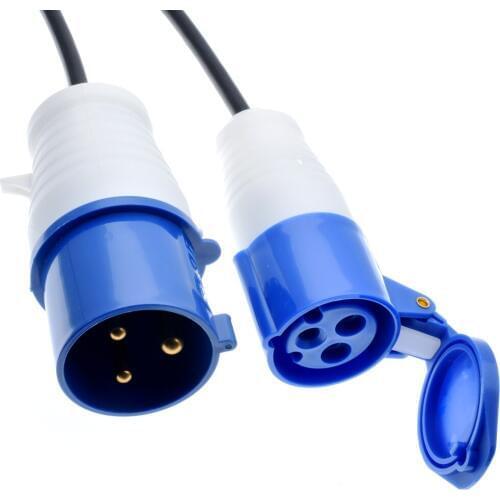 IEC309 332P6 to 316C6 Extension cords,make the 332C6 to be 316C6