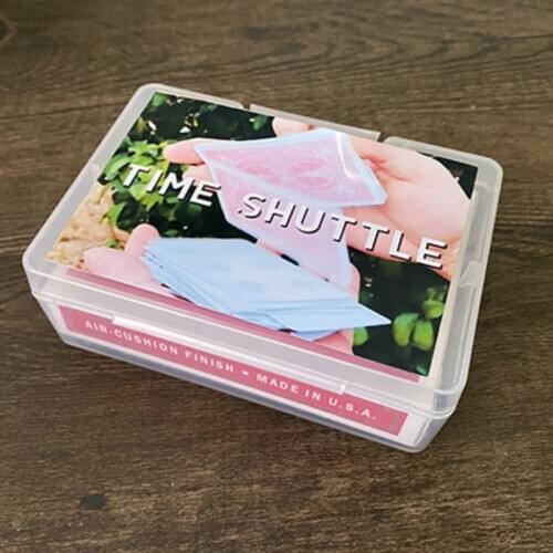 Time Shuttle Poker Magic Tricks Playing Card Deck Magician Close Up Magic Street Illusion Gimmick Mentalism Puzzle Magia Card