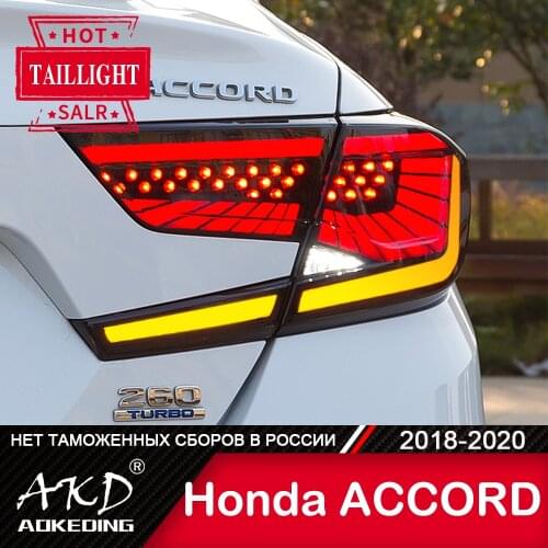 Tail Lamp For Car Honda Accord X G10 2018-2020 LED Tail Lights Fog Lights Daytime Running Lights DRL Tuning Cars Car Accessories