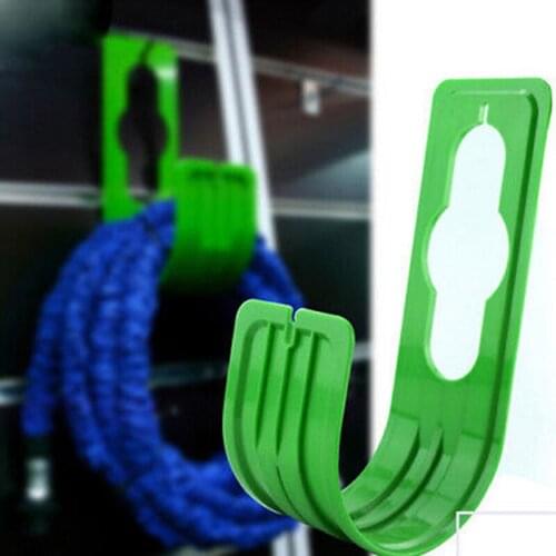 1pc New Garden Yard Hose Pipe Holder Hanger Hosepipe Watering Storage Hook Rack Reel Plastic Pipe Holder Color Random