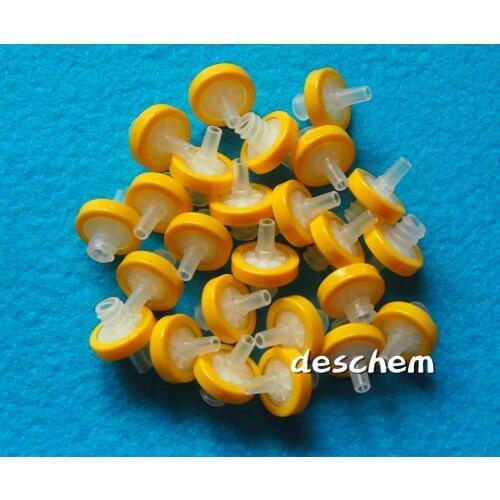 100 Pcs Nylon Syringe Filter,OD 13mm,0.45 um,Chemistry Labware,100Pcs/Lot