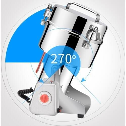 2500g Chinese medicine medical coffee dry fine herb weed grinder spice grain bean mill crusher shredder powder machine