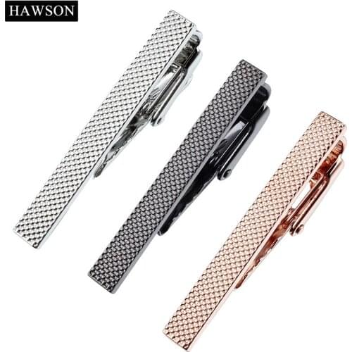 3 pcs Wholesale Tie Bar Sets 3 Colors Option for Mens Shirt Formal 1.57" Plain Metal Necktie Clips Pin for Business