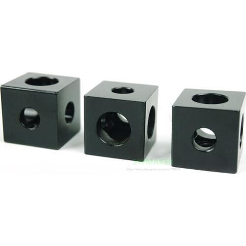 5 pcs openbuilds V-slot three corner cube corner prism connector adjustable wheel bracket 3D printer parts