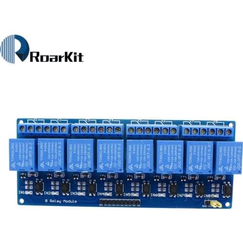 With optocoupler 8 channel 8-channel relay control panel PLC relay 5V module for arduino