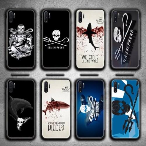 Sea Shepherd Protect the ocean Phone Case For Samsung Galaxy Note20 ultra 7 8 9 10 Plus lite J7 J8 Plus 2018 Prime M21