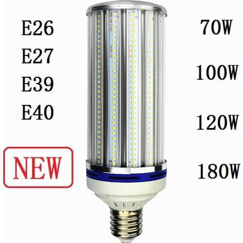 E26 E39 Corn Lamps E27 E40 street lighting 70W 100W 120W 180W LED Bulbs Light Cold Warm White industrial high bay Spotlight 2pcs