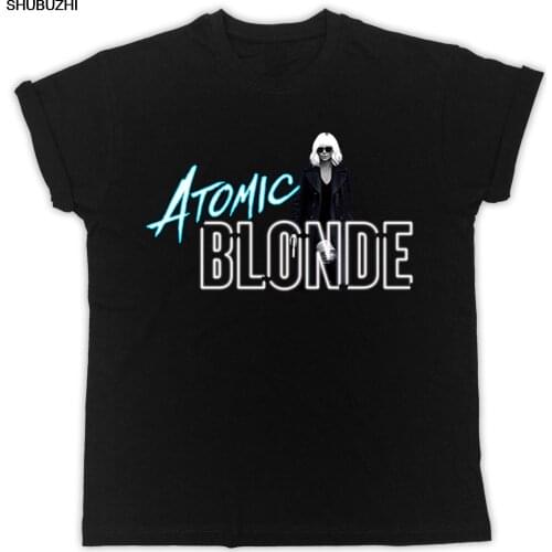 Atomic Blonde T-Shirt Charlize Theron The Movie V2 Unisex T Shirt New Fashion Casual Cotton Short-Sleeve