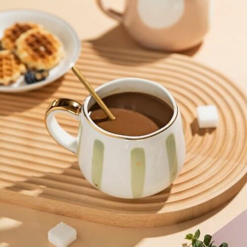 Кружка Coffee Cups Oatmeal Breakfast Mugs Nordic Ins Girl Home Office Ceramic Water Cup Couple Mug Fruit Salad Bowls Tazas Mate