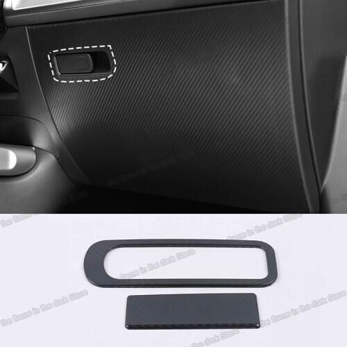 Lsrtw2017 Stainless Steel Car Co Pilot Storage Glove Box Switch Handle Frame for Mercedes Benz A Class A200 A180 2019 2020 W177