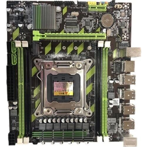 2020 New X79G M.2 Interface Motherboard LGA 2011 DDR3 Mainboard for In-tel Xeon E5/V1/C1/V2 Core I7 CPU Accessories