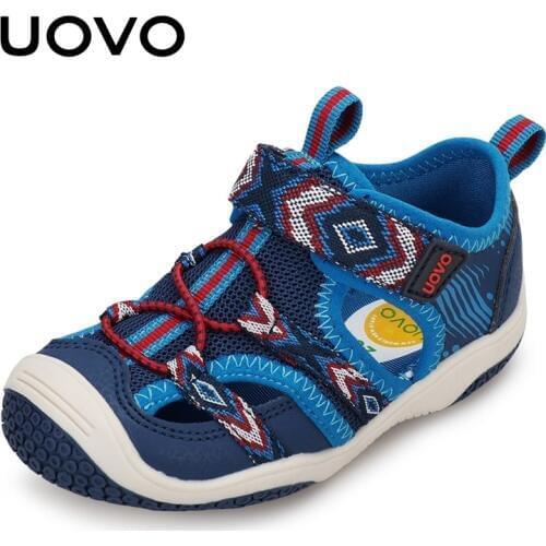 Little Kids Shoes Fashion Sandals Closed Toe 2020 New Arrival Sock Style Durable Rubber Sole Boys And Girls Sandals #23-28