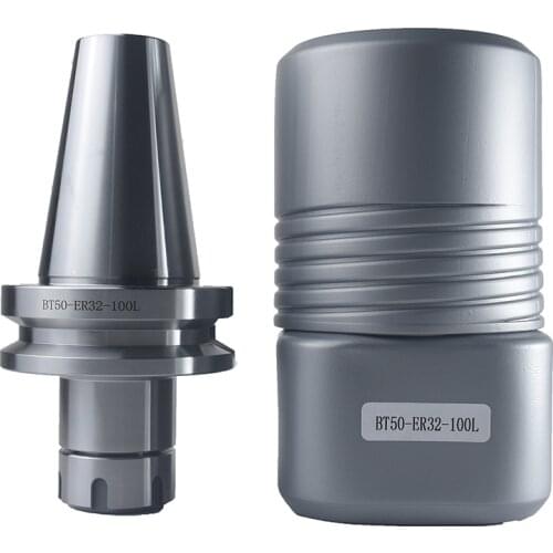 CNC Milling Machine Chuck Tool Carrier Collet Tool Holder Milling Lathe BT50-ER32-100L
