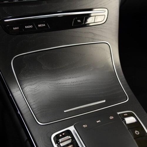 Center Console Ashtray Cup Holder Trim Parts Personal Chrome Outdoor Car Accessories for Mercedes Benz W253 W205 15-20
