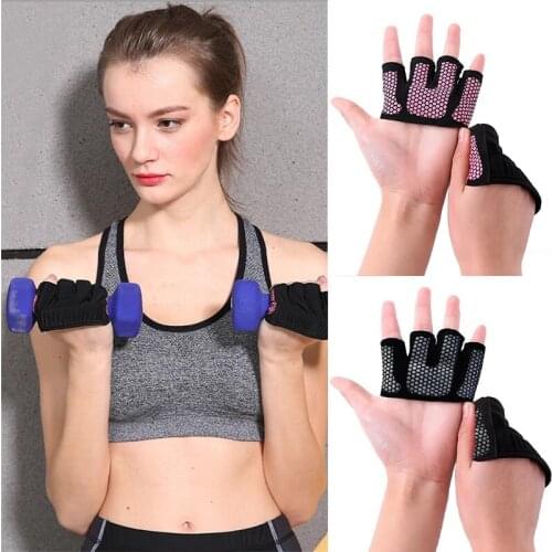 Outdoor Exercise Fitness Four - Finger Gloves Barbell Weight Guard Half - Finger Gloves Yoga Finger Covers For Men And Women
