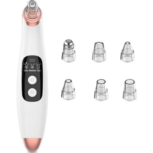 Blackhead Remover Vacuum Acne Pimple Black Head Removal Cleanser Electric Facial Pore Cleaner Skin Care Exfoliator Beauty Tools