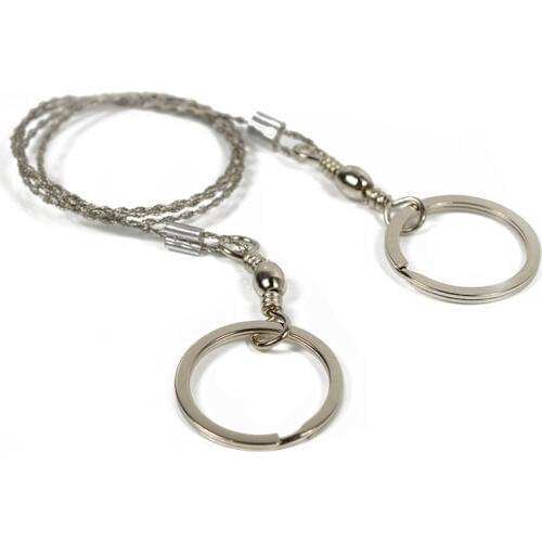 Steel Wire Saw Hiking Camping High strength Hunting adventure fretsaw Scroll string Saws Outdoor Survival cutting equipment Tool