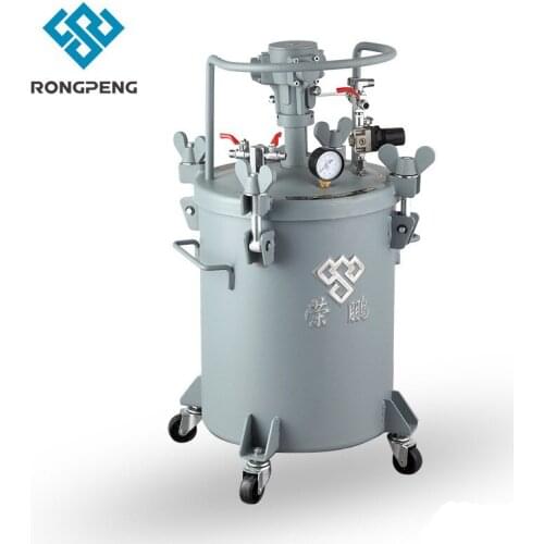Spot supply Rongpeng 8311A automatic mixing spray paint barrel spraying pressure barrel 30 liter carbon steel pressure barrel