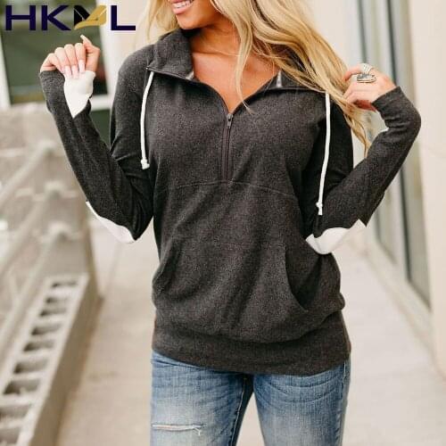 Autumn New 2021 Europe America Drawstring Hoodie Love Zipper Solid Color Long Sleeve Long Sleeve Casual Simplicity Womens