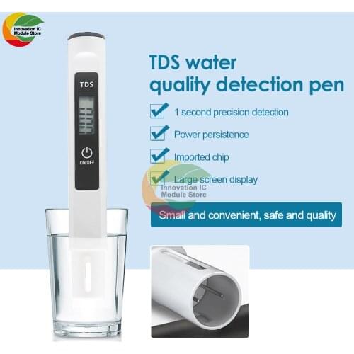 0-9990PPM TDS-M3 Water Detection Portable Pools Digital Water Quality Monitor Multifunctional Water Purity Temperature Meter