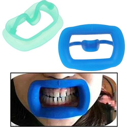 1PCS Soft Silicon Dental Retractor Intraoral Lip Cheek Retractor Mouth Opener Cheek Expand Dental