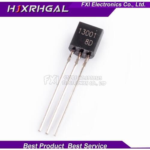 100PCS MJE13001 MJE13003 PCR606J PCR406J 13001 13003 r606 r406 606j 406j hjxrhgal TO-92 TO92 TRANSISTOR