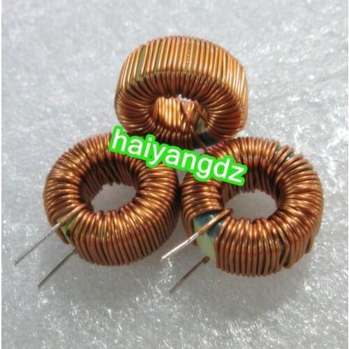 2pcs/23mm 5A 0.8 Line Annular inductance 9052 Blue green ring 330UH Magnetic ring inductors