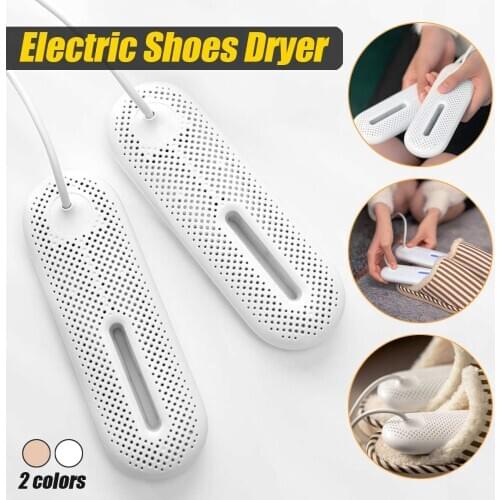 220V UV Shoe Dryer Heater Secador Deodorizer Dehumidify Device Foot Warmer Heater For Winter Shoes Drying Machine Shoe Rack