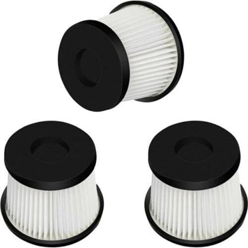 3PCS Vacuum Cleaner Filter HEPA for Whirlpool WVC-LI580K WVC-LI580Y Filter Mesh HEPA Wireless Vacuum Cleaner Accessories