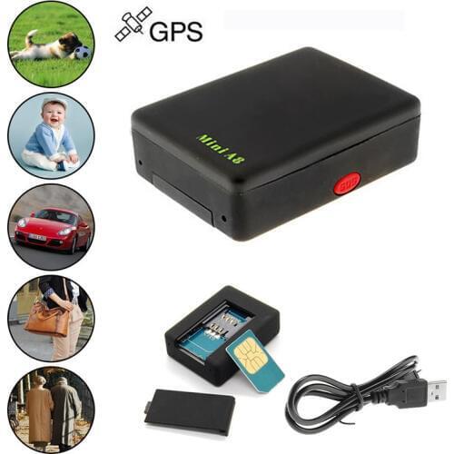 GPS Tracker Remote Monitor Global Locator Real Mini GSM/GPRS/GPS Tracker Alarm Anti-Lost Device Smart Tag Trace Car Dog Kid 20Mr