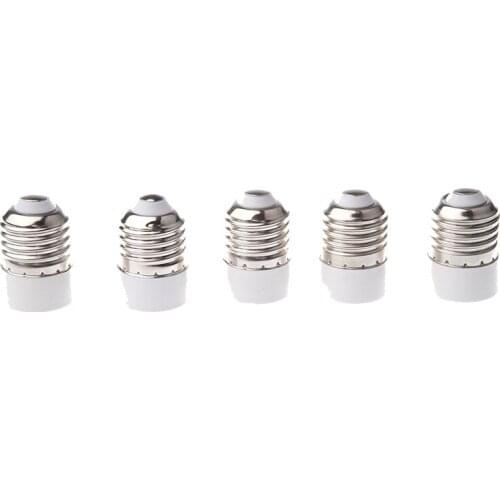 5 Pack E27 to E14 Lamp Light Socket Converter Convertor Bulb Extend Base CFL small Screw Adaptor