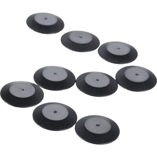 50pcs Automotive Clip Fastener Flush Sheet Plugs Head Dia 22.2mm Auto Bumper Wheel Eyebrow Fender Plastic Fastener Screw Rivet