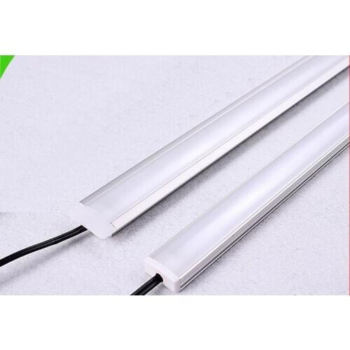 50pcs/lot 8520 LED Bar Light White Warm White 36LEDs 50CM Cabinet LED Strip DC 12V Showcase LED Hard Strip