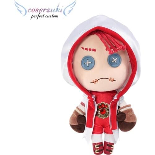 Anime Game Identity V Naib Subedar Short Plush Doll Pillow Cute Dress Up Clothes Toys Cushion Cartoon Christmas Gifts
