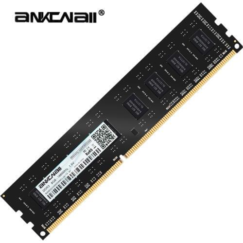 ANKOWALL Ram DDR3 8GB 4GB 16G 1866MHz 1600Mhz 1333 Desktop Memory with Heat Sink 240pin New Dimm Stand by AMD/ Intel G41