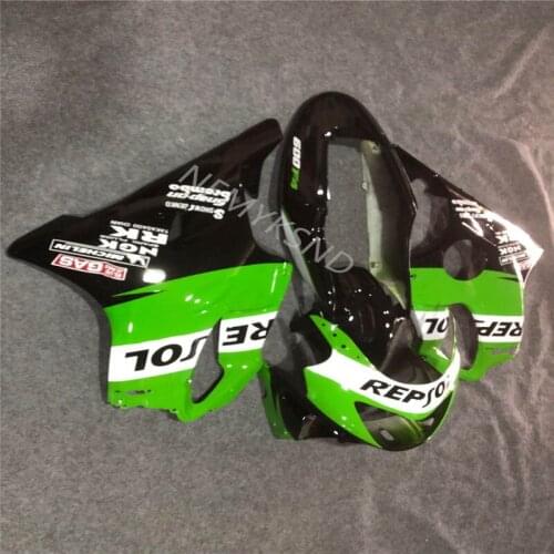 Black green white Motocle Fairing fit for HONDA CBR600F4 99 00 CBR600 F4 1999 2000 CBR 600 F4 Injection mold Fairings set