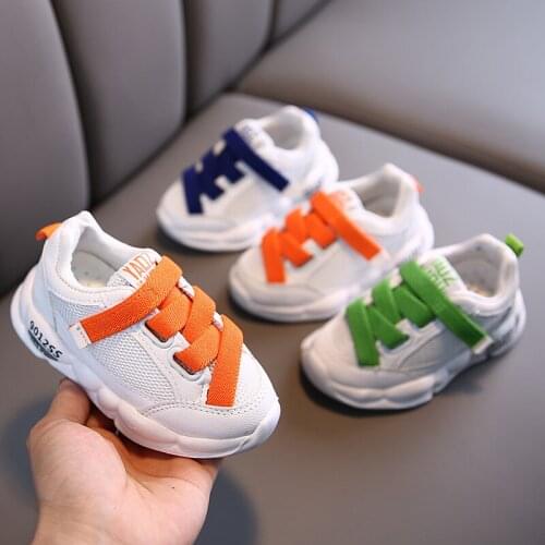 Kids Shoes New Children Sport Shoes Comfortable for Boys Running Thick Bottom Sneakers Girls Casual Shoe SHS089