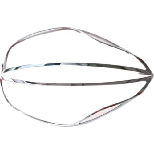 For Hyundai Tucson IX35 2014 2015 Exterior ABS Chrome Front Light Lamp Cover Headlight Covers Car Accessories