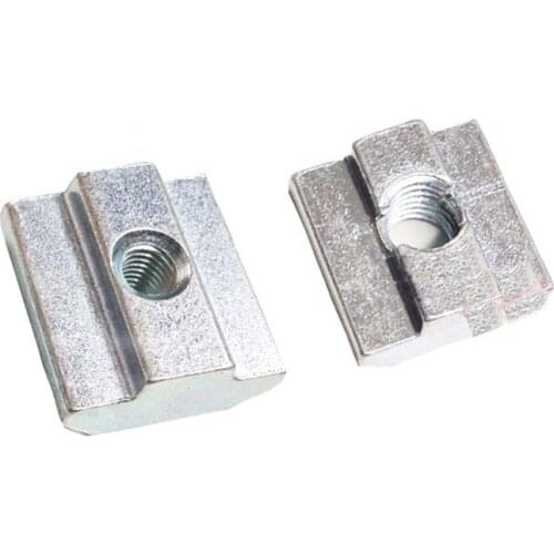 T sliding nut block M4 M5 M6 M8 M10 slide for EU standard 45 aluminum profile slot 10mm cnc part 1pcs