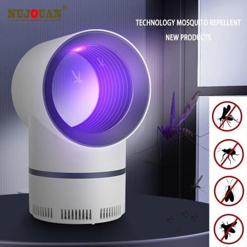 USB Mosquito Electronic Killer LED Lamp Electrical Insect Flies Anti Lantern Fly Trap For Camping Indoor Bug Zapper Light Garden