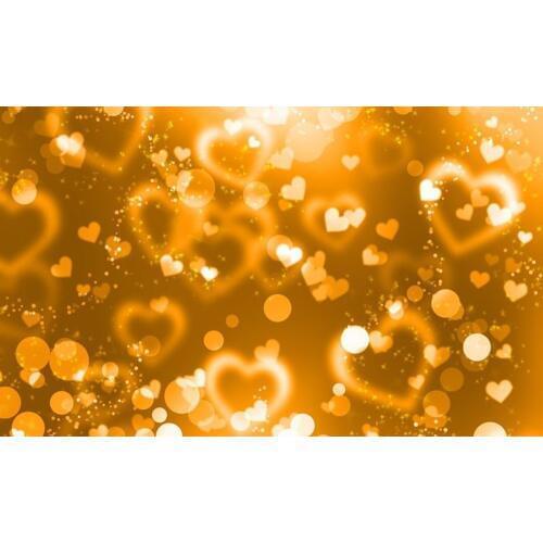 Photography Backdrop Yellow Glitter Sweetheart Background Cloth Newborn Valentines Day Backdrop Baby Showers Shoot Photo Booth