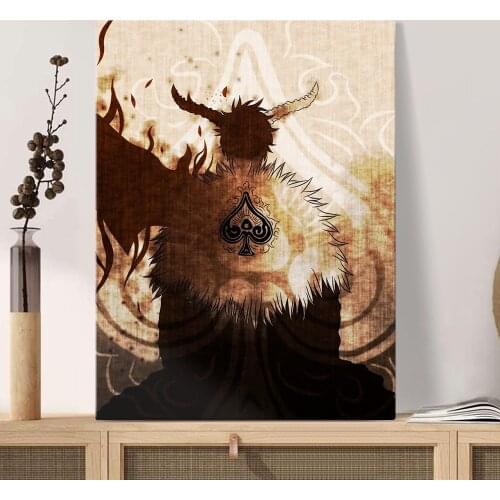 Zenon Zogratis Black Clover Anime Canvas Painting Wall Art Posters Prints Pictures Living Room Decoration Home Decor